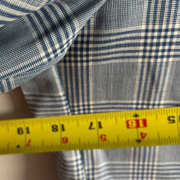 Acquaviva Mens Double Vented Plaid Spot Blazer Gray Size Large - Picture 3 of 16